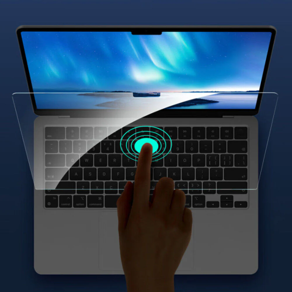 TechProtectus Tempered Glass Screen Protector for 2022 MacBook Air - Image 4