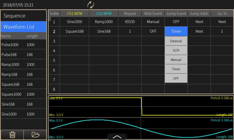 Tektronix AFG31102 Signal Generator ARB/Function 100 MHz 2 Channel AFG31000 Series - Image 7