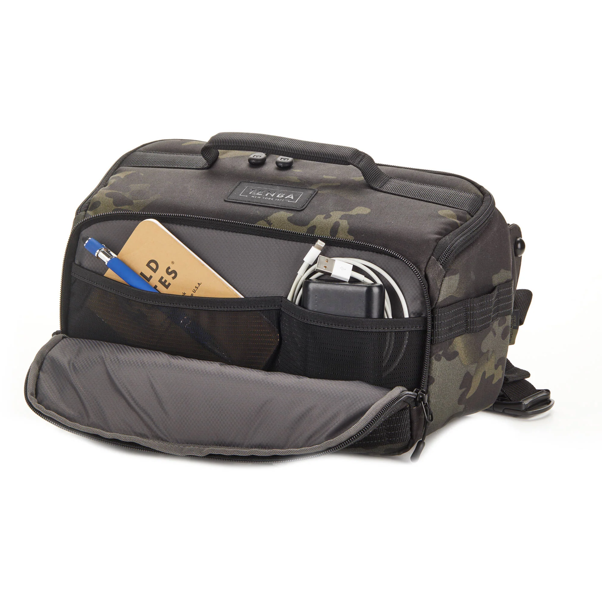 Tenba AXIS V2 Sling Bag (MultiCam Black, 6L) - Image 5