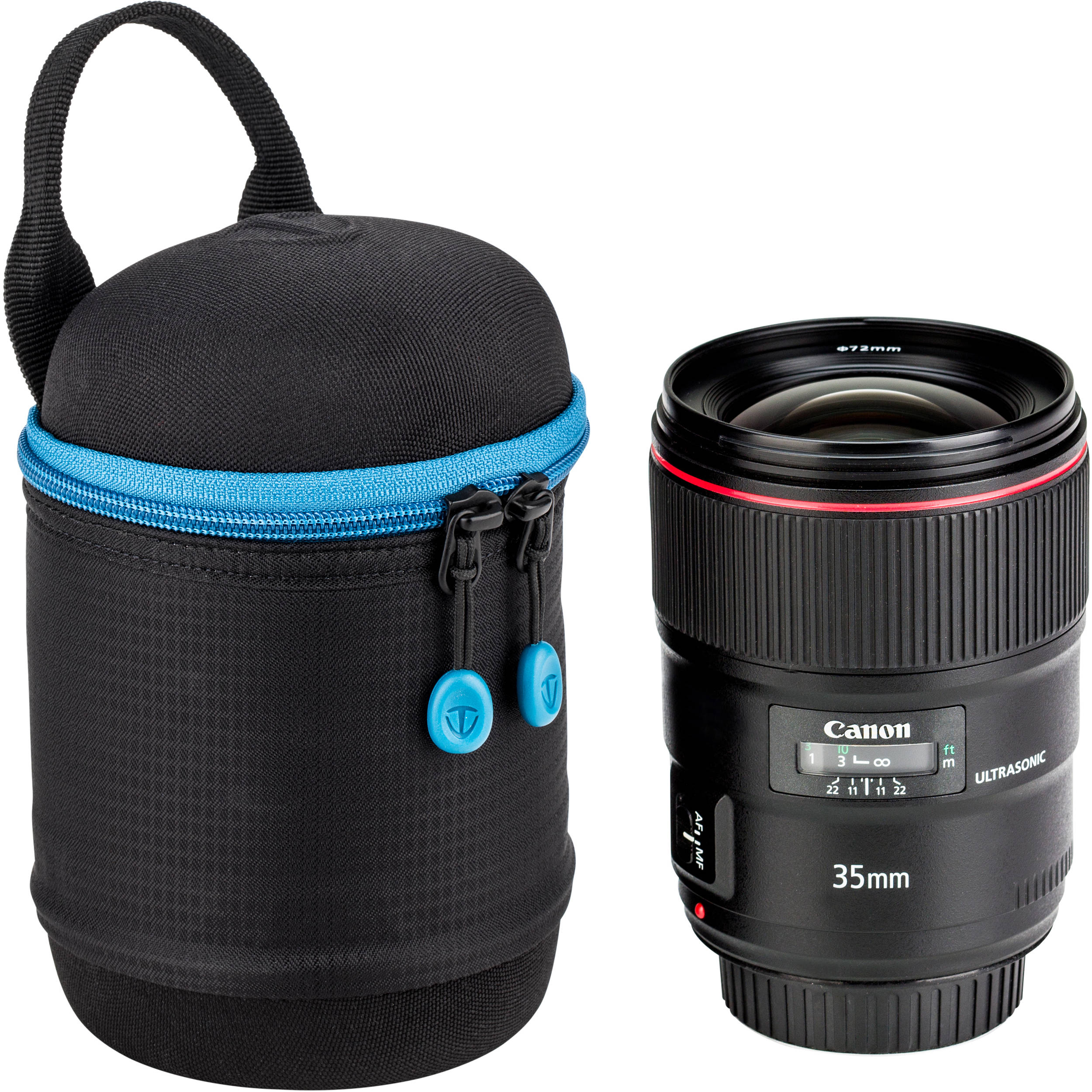 Tenba Soft Neoprene Lens Capsule&nbsp;with Extra Padding (Black, 5 x 3.5") - Image 5