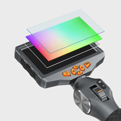 Teslong TD500 Articulating Dual-Lens Inspection Camera with 5" Screen - Image 3