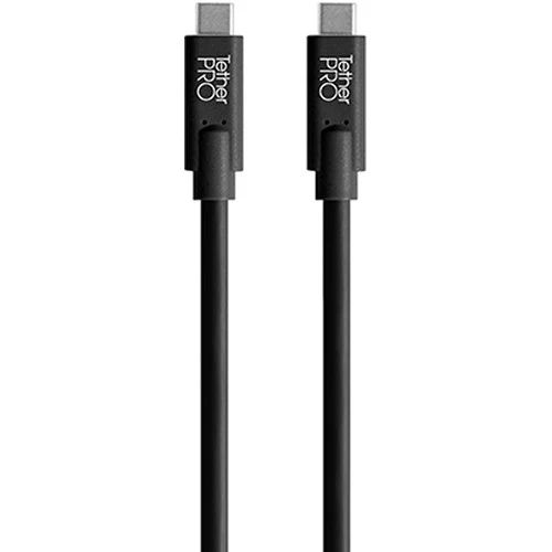 Tether Tools TetherPro USB Type-C Male to USB Type-C Male Cable (15', Black) - Image 3