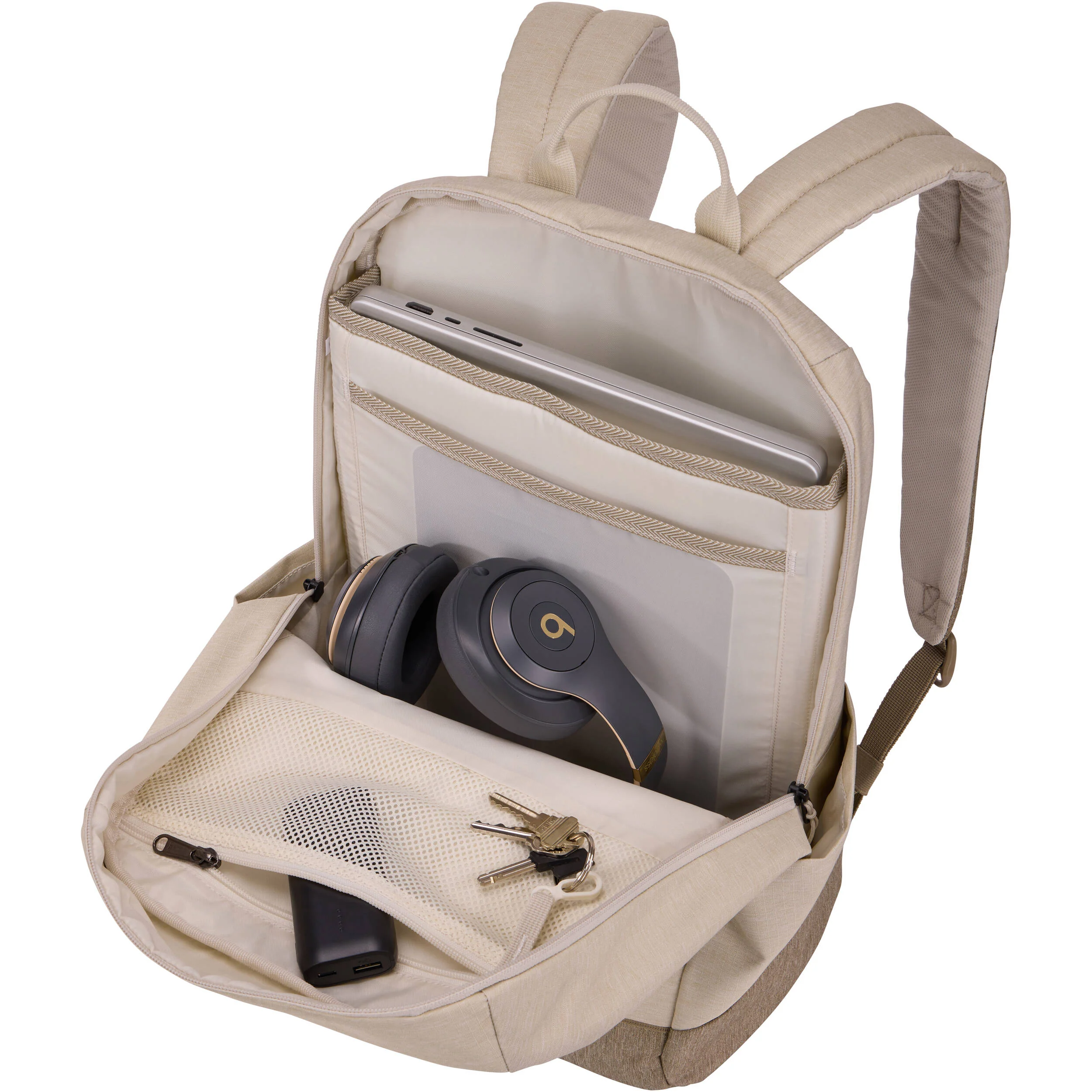 Thule Lithos Backpack (Pelican Gray/Faded Khaki, 20L) - Image 6