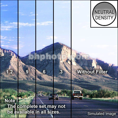 Tiffen 4 x 6" Hard Edge Graduated 0.3 ND Filter (Horizontal Orientation)