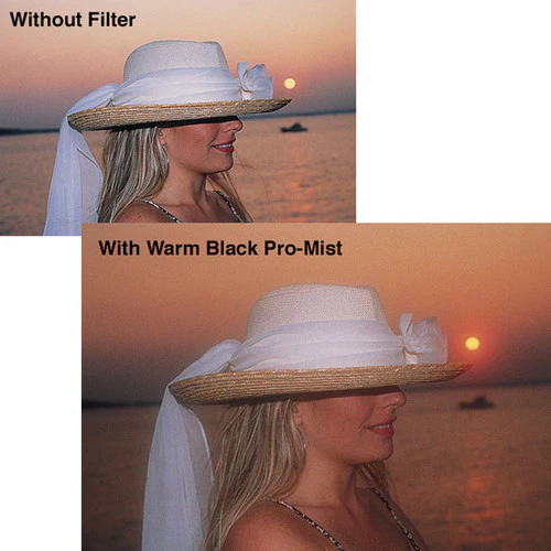 Tiffen 72mm Warm Black Pro-Mist 1/8 Filter - Image 3