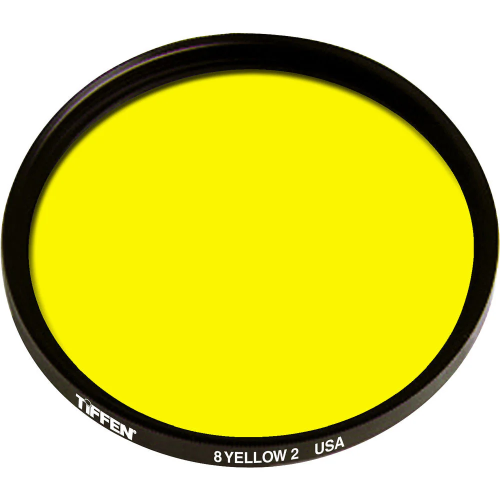 Tiffen 72mm Yellow 2 #8 Glass Filter for Black & White Film - Image 2