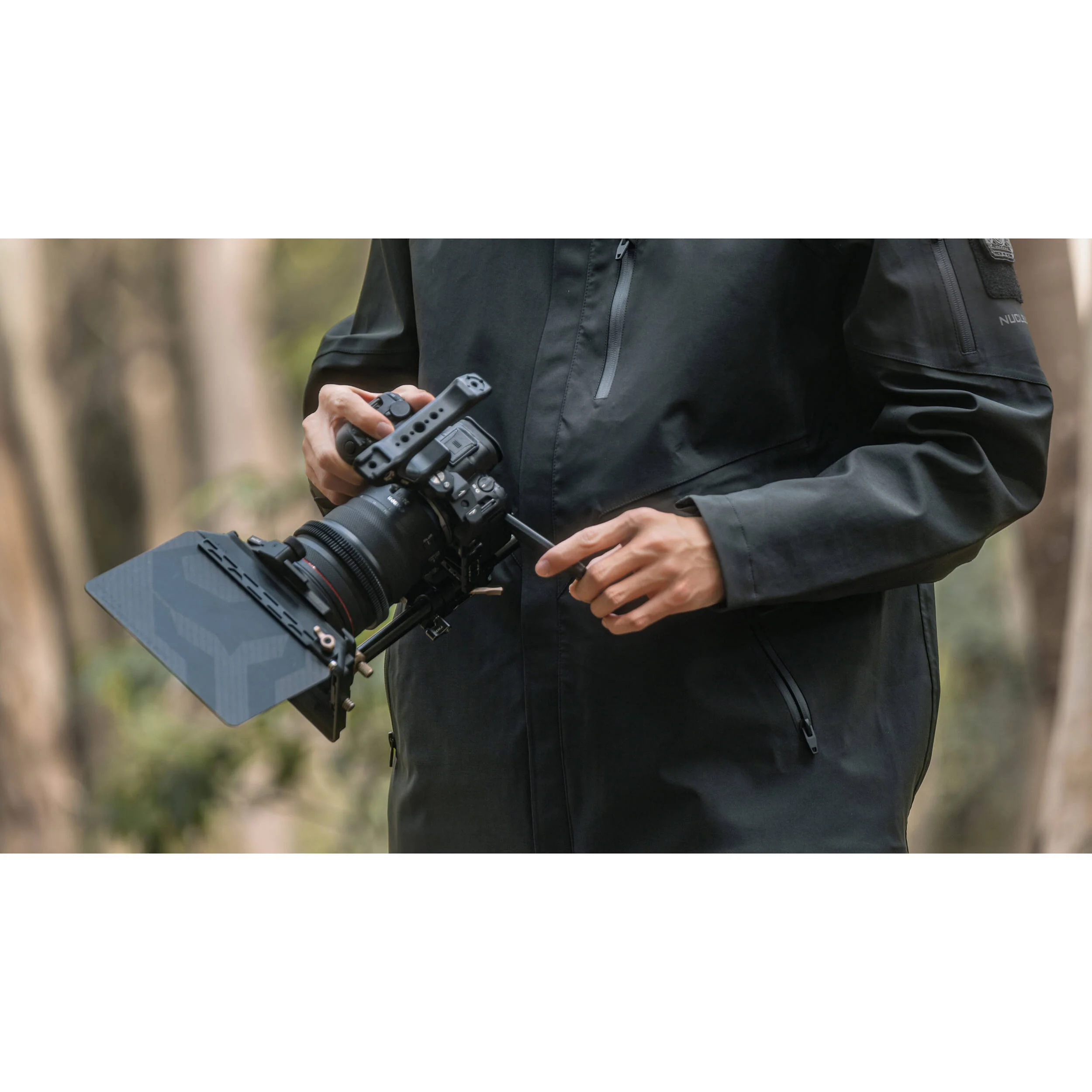 Tilta Half Cage for Canon R6 Mark II (Titanium Gray) - Image 5