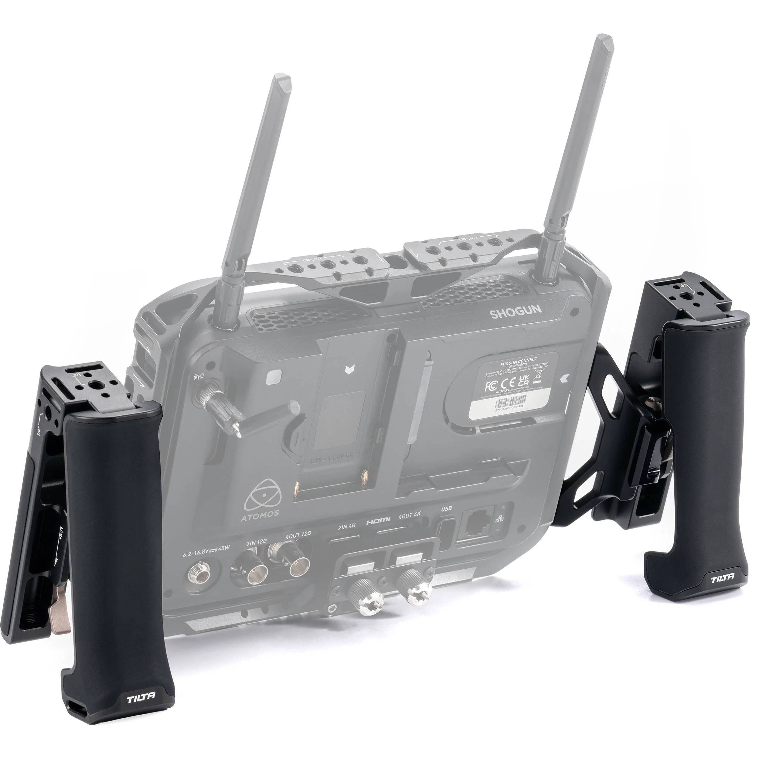 Tilta Side Handles for Atomos Shogun CONNECT Monitor Cage - Image 2