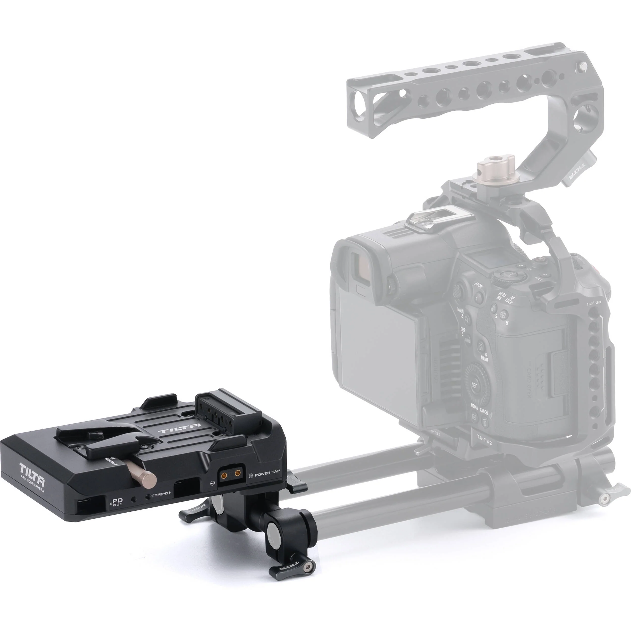 Tilta Smart V-Mount Battery Plate (Black) - Image 4