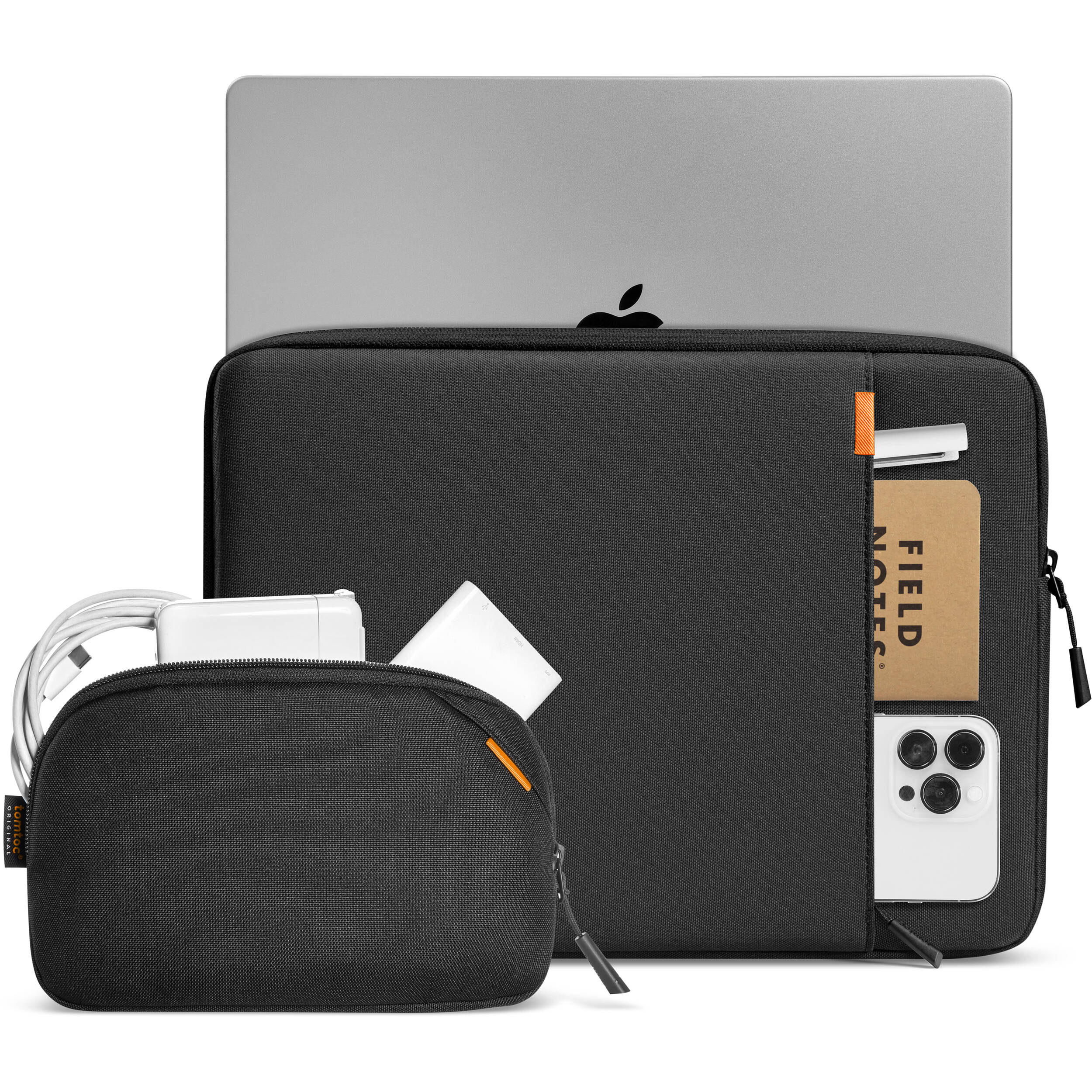 tomtoc Defender-A13 16" Laptop Sleeve Kit (Black) - Image 7