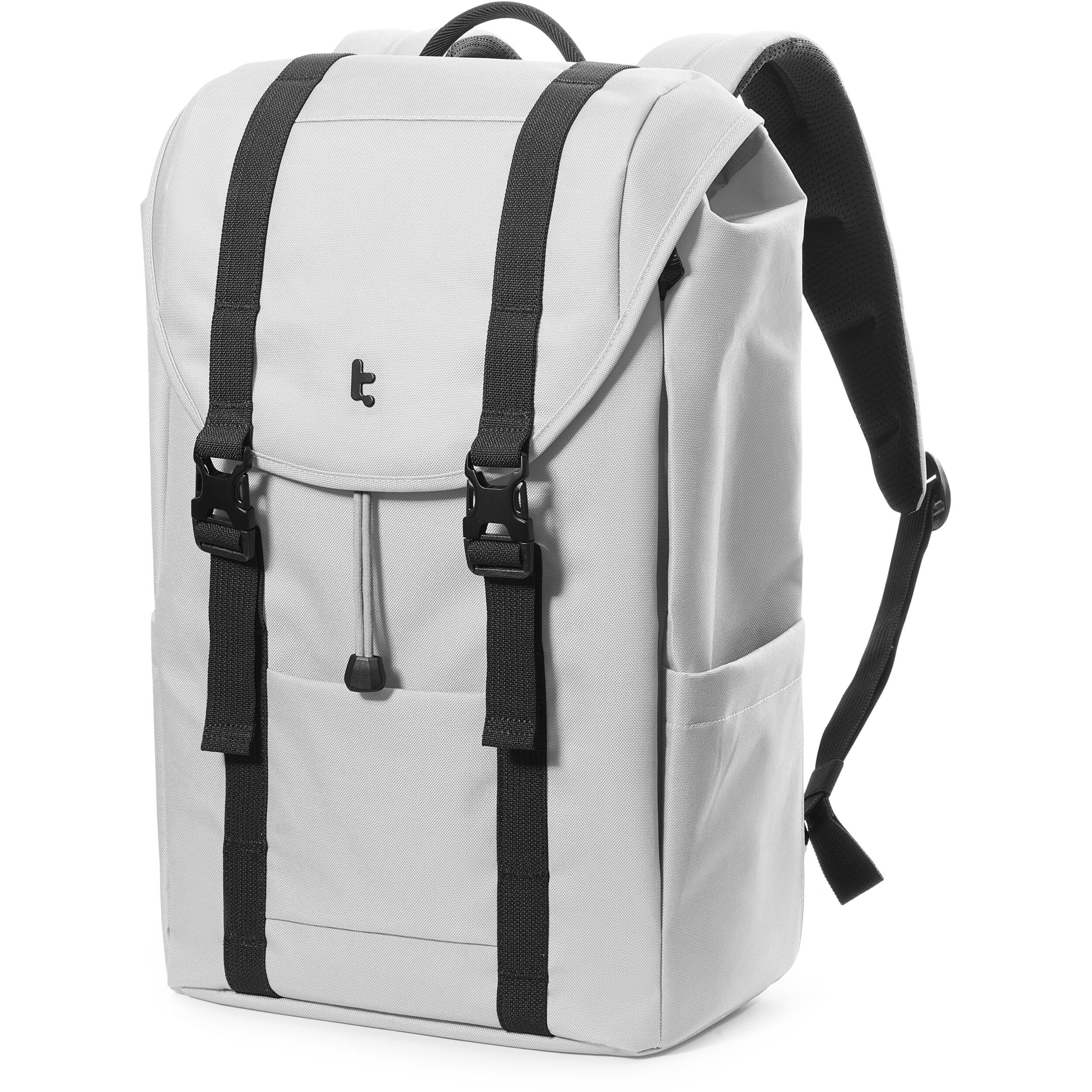tomtoc VintPack-TA1 Laptop Backpack (Gray, 22L) - Image 3