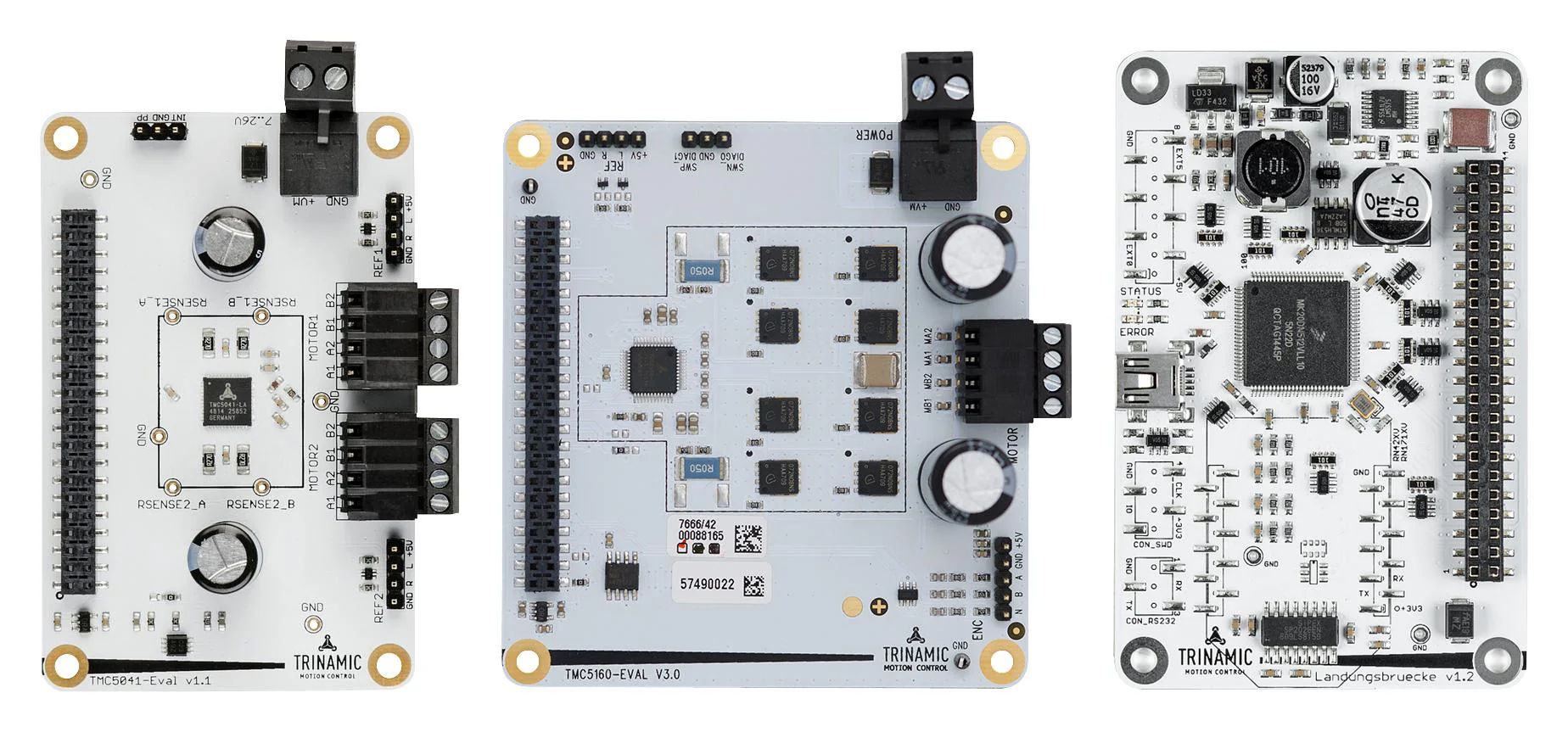 Trinamic TMC5041-EVAL-KIT Evaluation Kit TMC5041 Dual Bipolar Stepper Motor Driver MCU and Bridge Boards