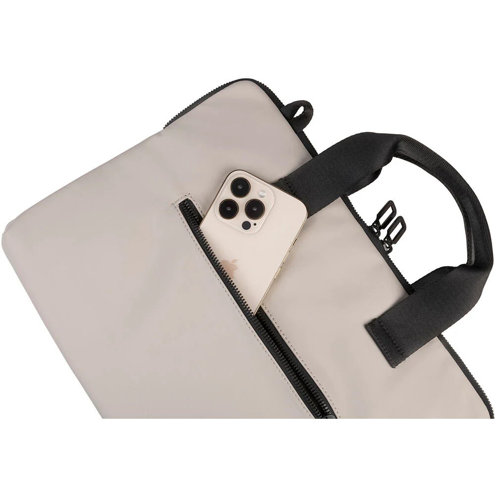 Tucano Gommo 15-16" Slim Brief Laptop Bag (Gray) - Image 5