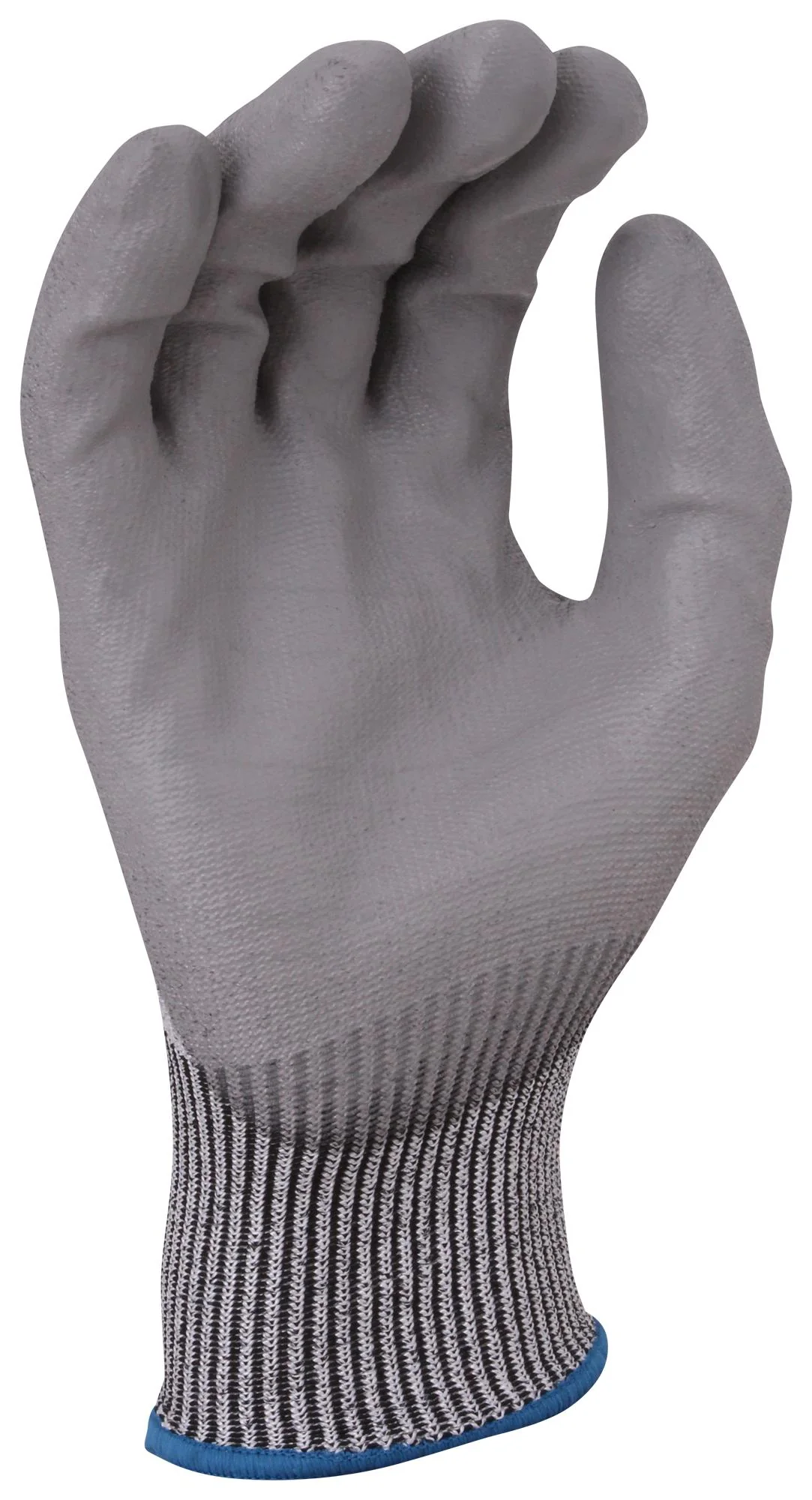 UCI G/HANTEX-HX5/PU/10 Safety Gloves, HPPE (High-Performance Polyethylene), Knit Wrist, Grey, XL, Hantex HX5PU Series - Image 2