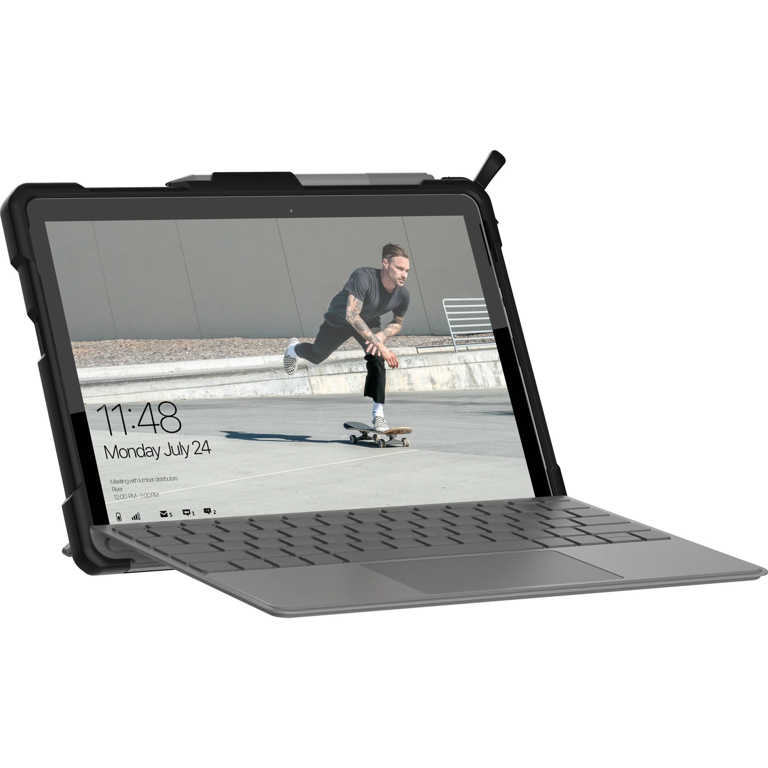 Urban Armor Gear Metropolis Case for Microsoft Surface Go (Black) - Image 11