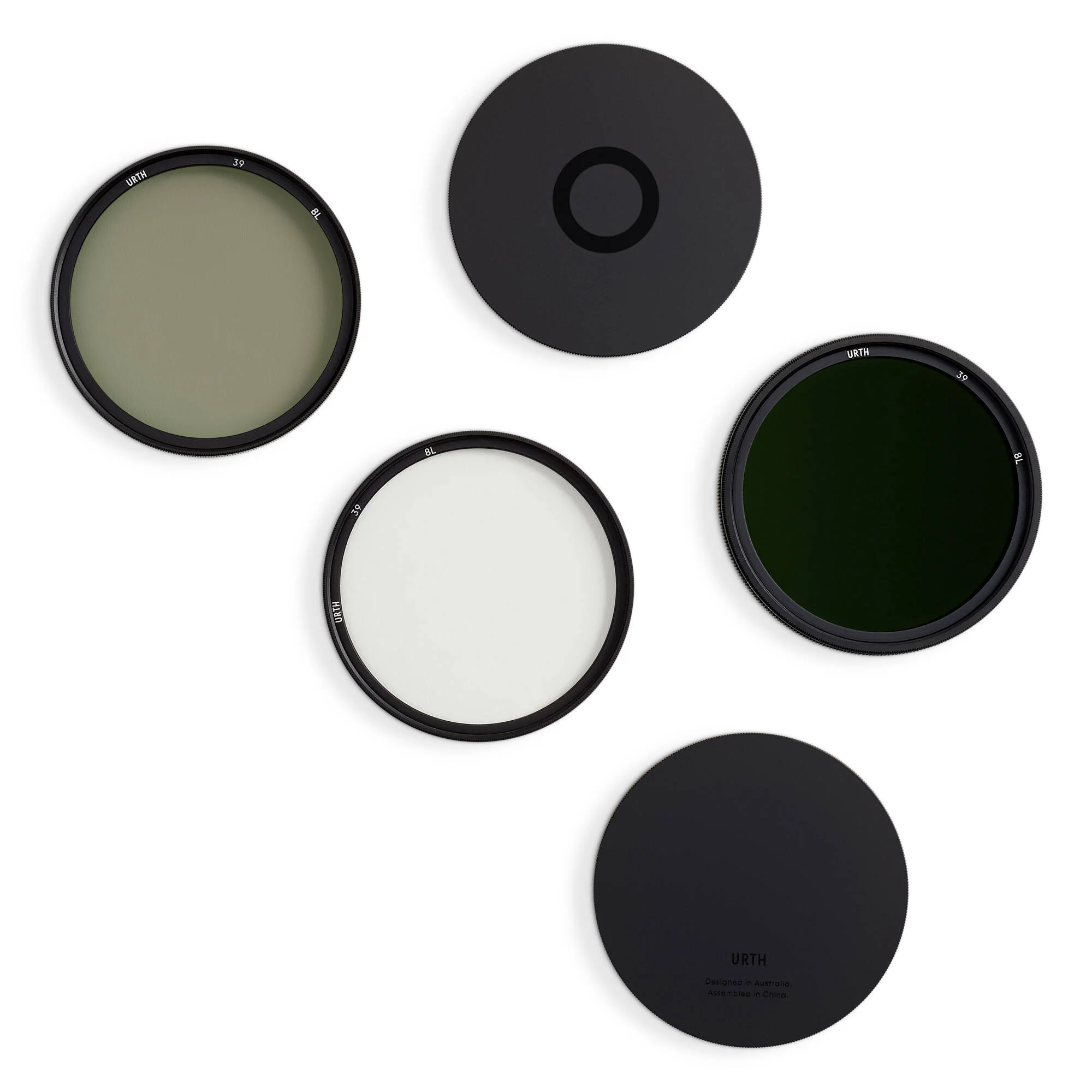 Urth 39mm UV, Circular Polarizing (CPL), ND2-400 Lens Filter Kit - Image 2