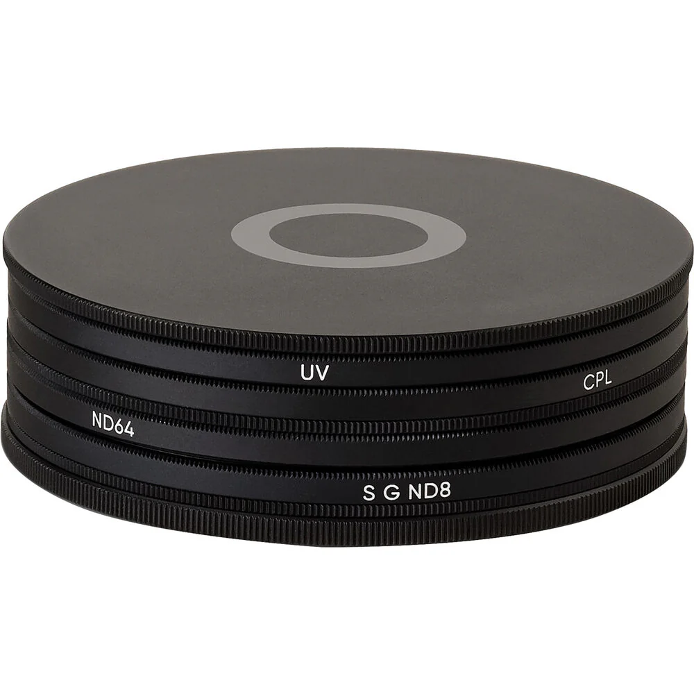 Urth 62mm UV, Circular Polarizing (CPL), ND64, Soft Grad ND8 Lens Filter Kit (Plus+)