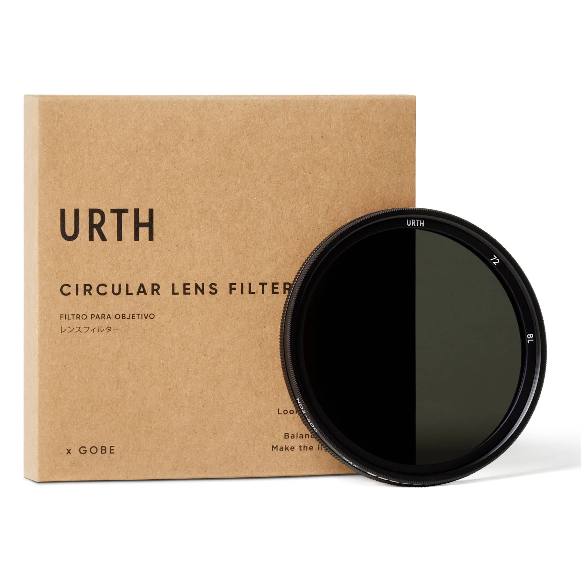 Urth ND2-400 (1-8.6 Stop) Variable ND Lens Filter (72mm) - Image 3