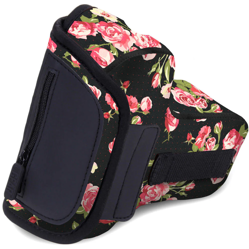USA GEAR DSLR Neoprene Camera Case (Floral) - Image 3