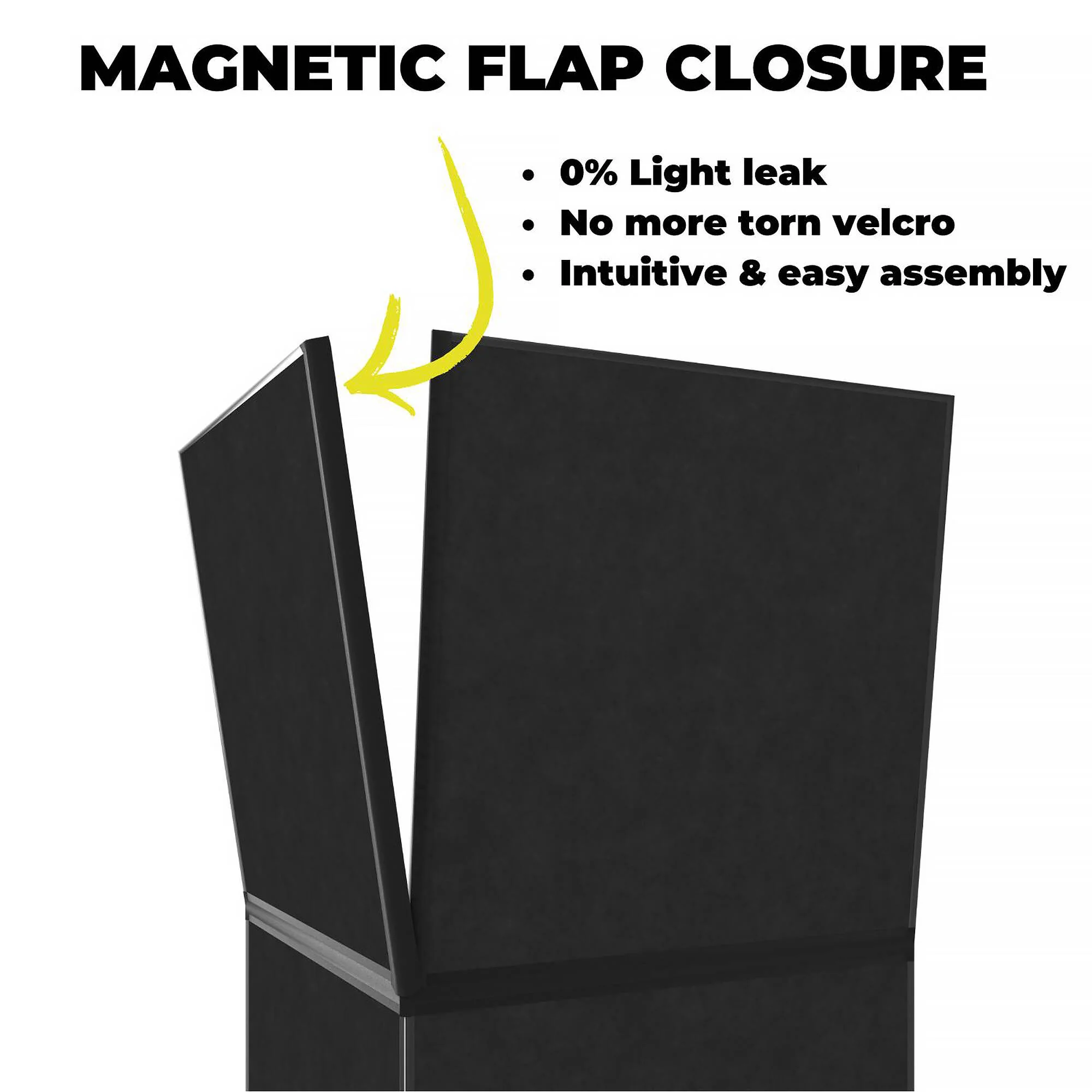 V-FLAT WORLD Foldable V-Flat 2.0 (Black/White) - Image 3