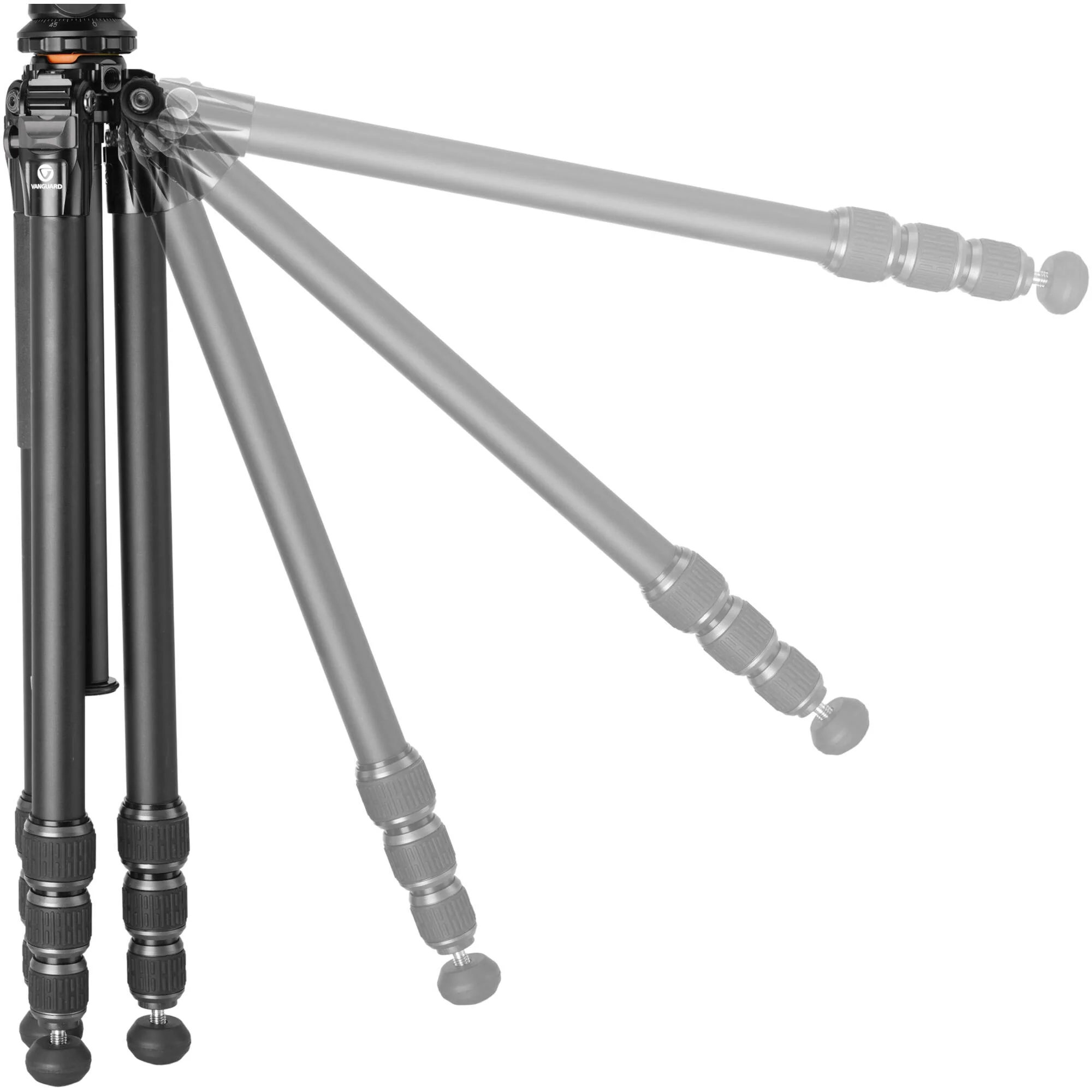 Vanguard VEO 5 264A Aluminum Tripod with BH-160S Ball Head - Image 4