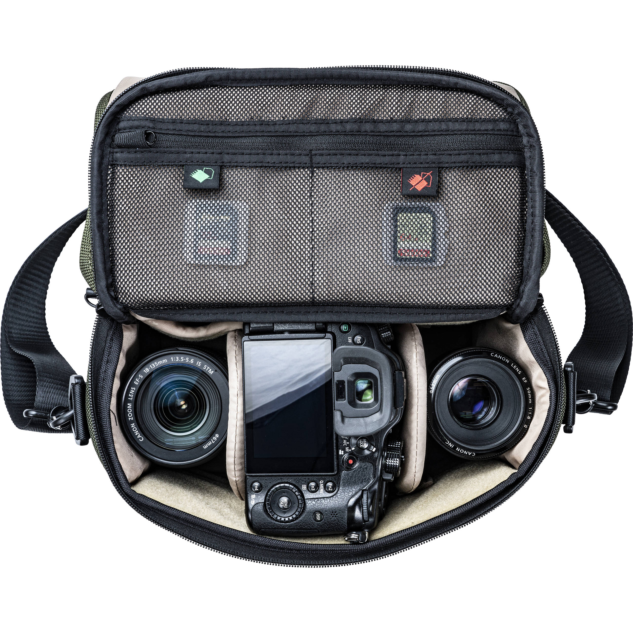 Vanguard VEO Select 22S Shoulder Bag (Green) - Image 4
