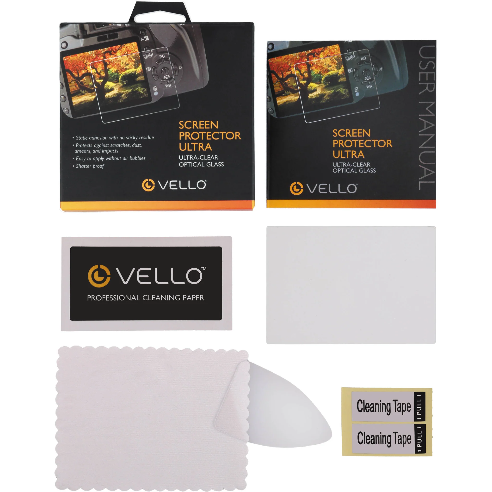 Vello LCD Screen Protector Ultra for Nikon D7000 Camera - Image 3