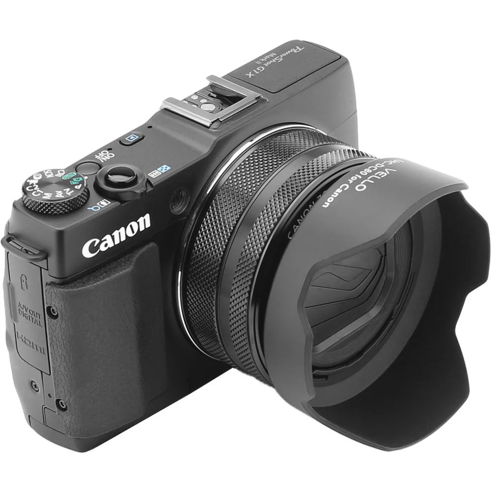 Vello LH-DC80 Dedicated Lens Hood - Image 2