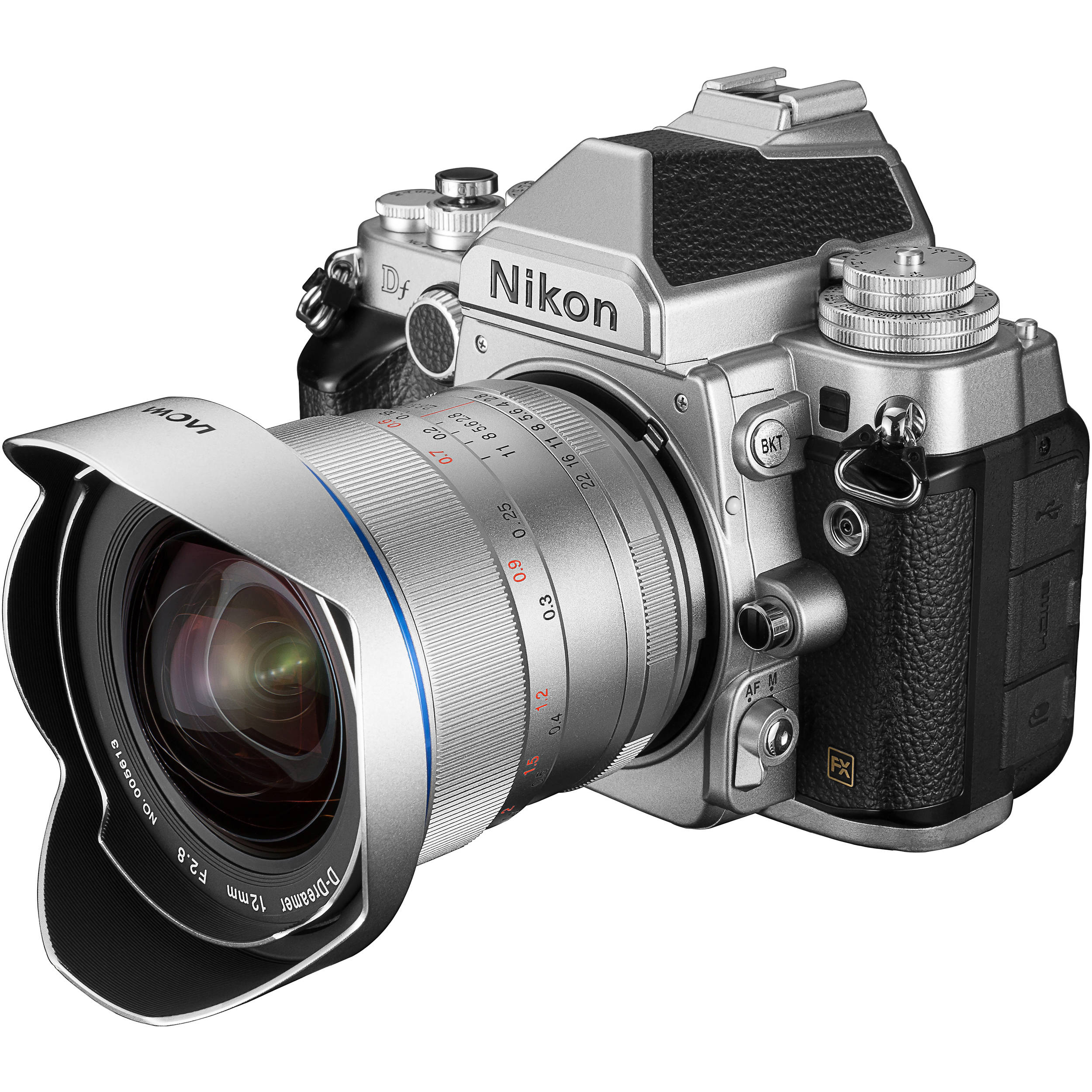 Venus Optics Laowa 12mm f/2.8 Zero-D Lens for Nikon F (Silver) - Image 4