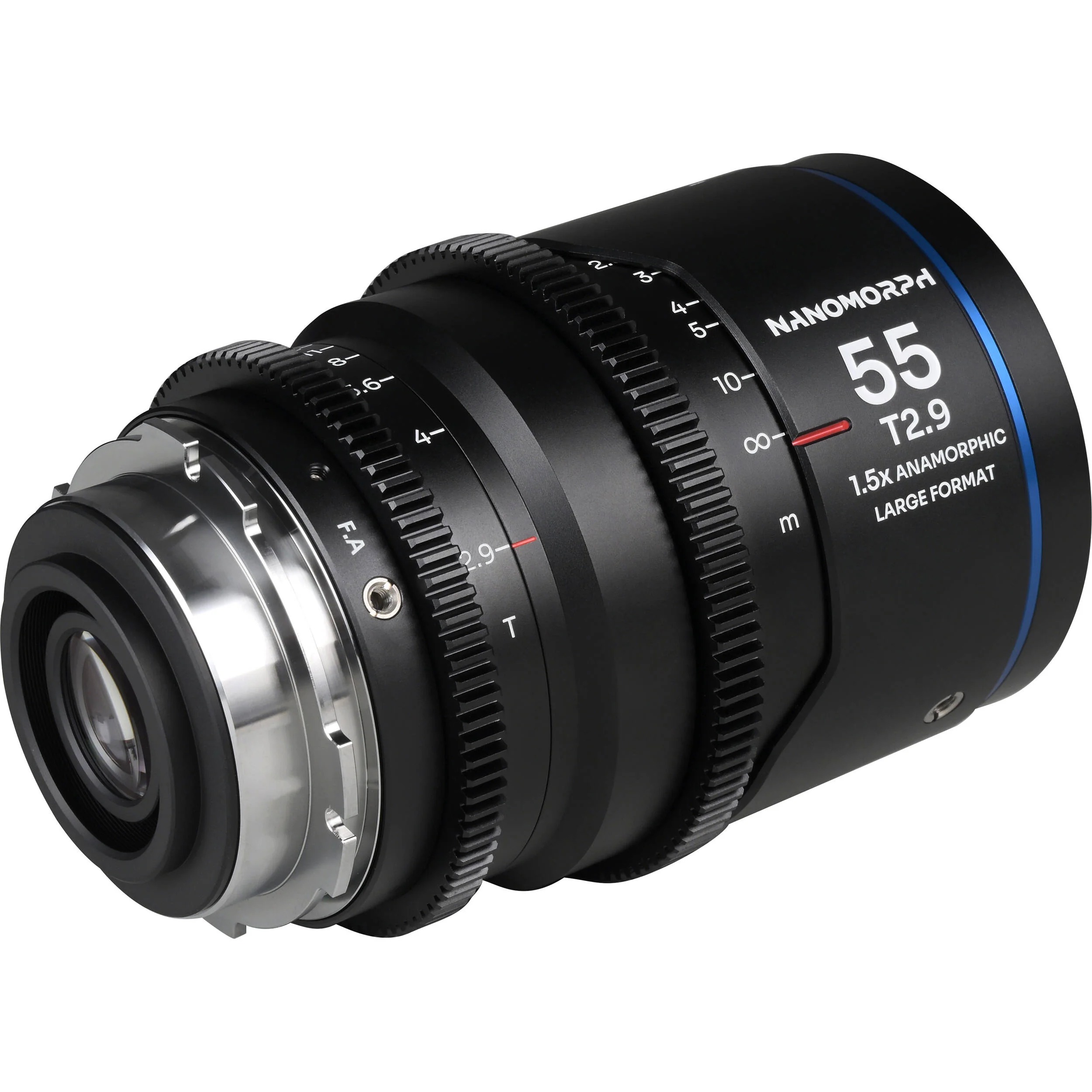 Venus Optics Laowa Nanomorph 55mm T2.9 1.5x LF Anamorphic Lens (ARRI PL & Canon EF, Blue Flare) - Image 4