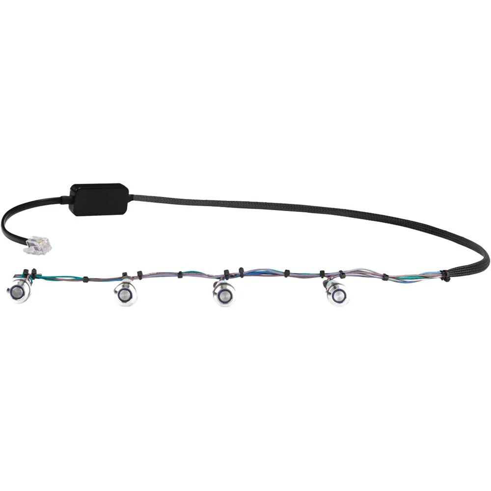 Videotel Digital IPH InterPlay Harness for 4 Buttons (18' Harness Length)