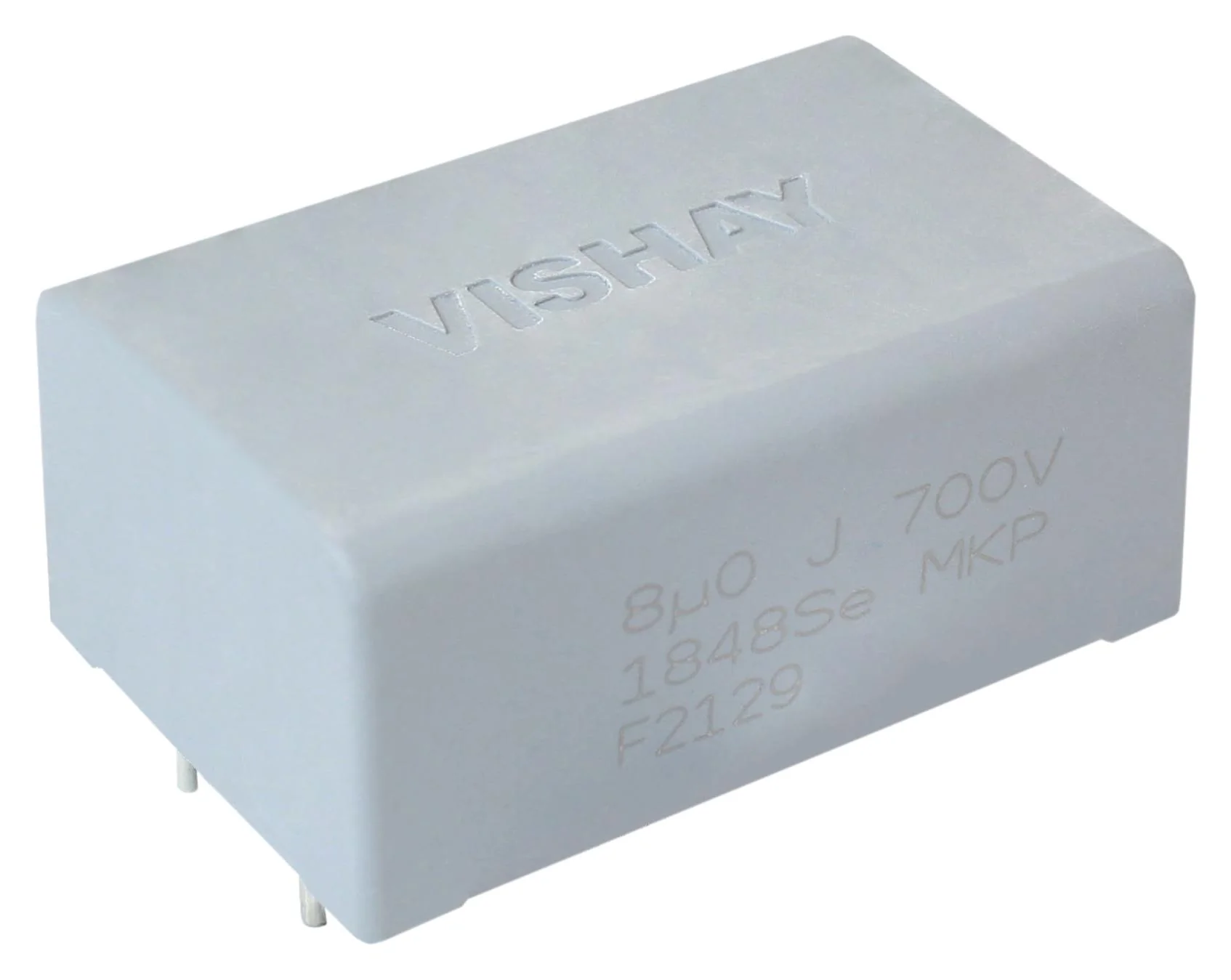 Vishay MKP1848SE58070JP4C Power Film Capacitor Metallized PP Radial Box - 4 Pin 8 µF ± 5% DC Link Through Hole