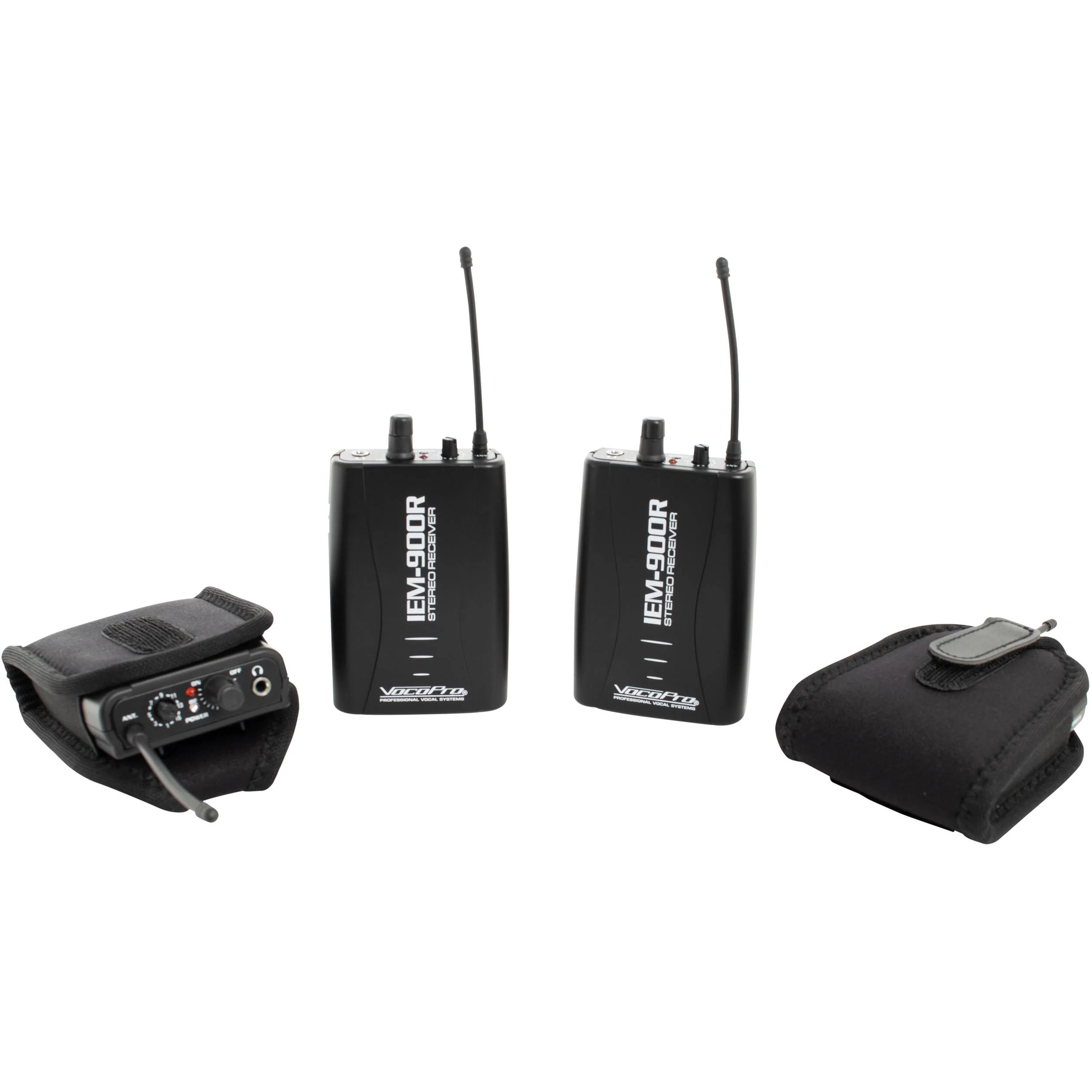 VocoPro IEM-900-Band-4 Long Range Pro Stereo Wireless In-Ear Monitor Package - Image 6