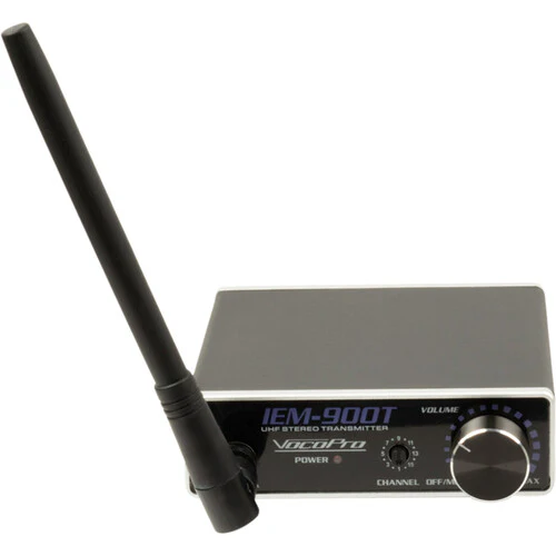 VocoPro IEM-900-ST4 Wireless Assistive Listening System with 1 Transmitter & 4 Receivers (900 MHz) - Image 2