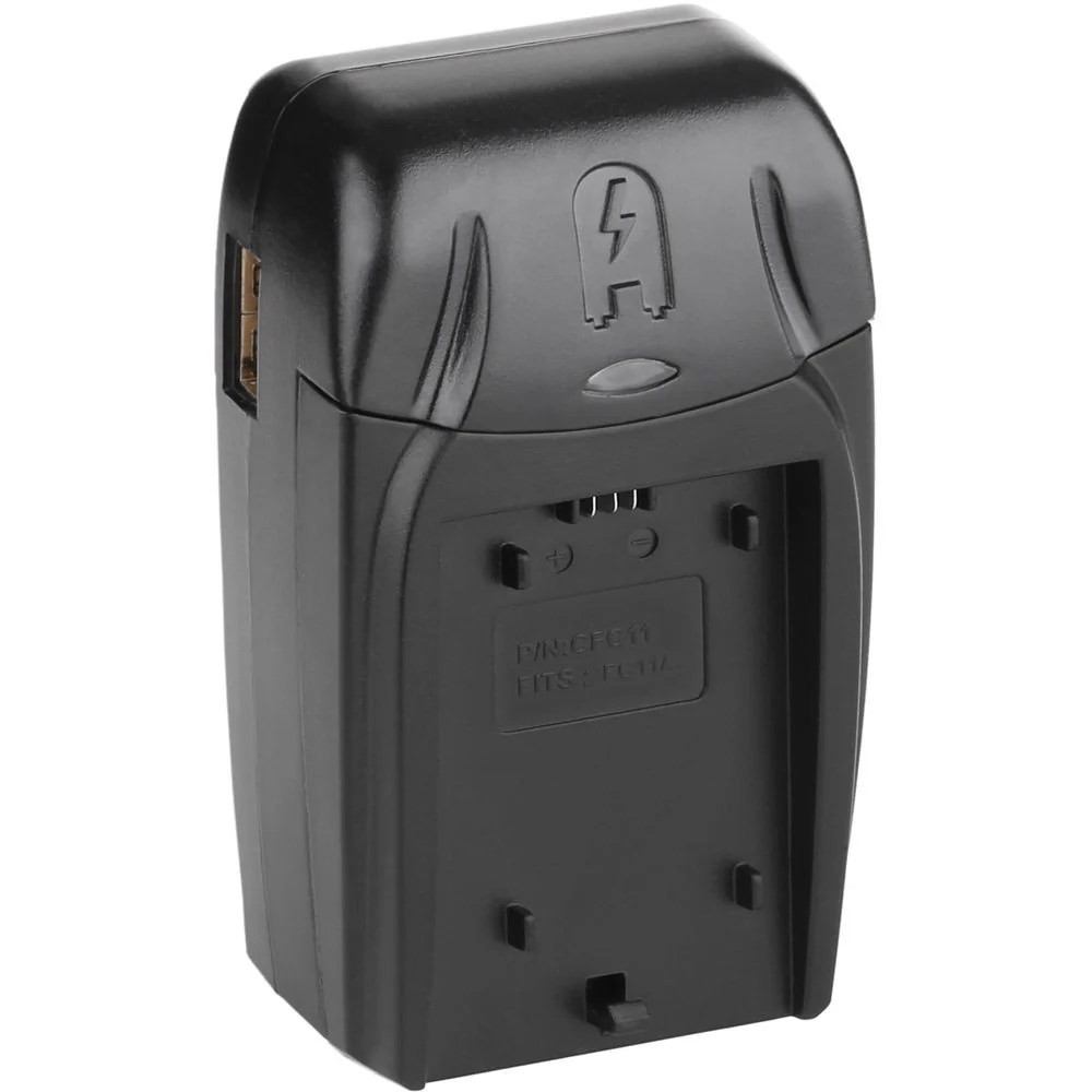 Watson Compact AC/DC Charger Kit with Battery Adapter Plate for NP-FC11 or NP-FC10 - Image 4