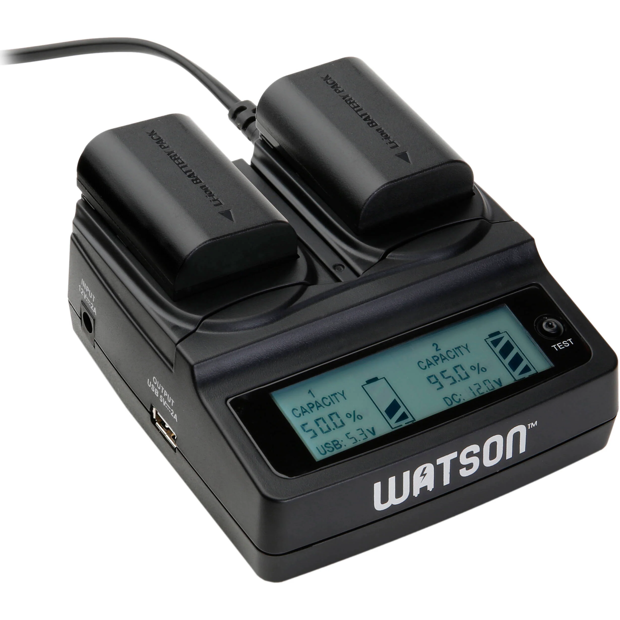 Watson Duo LCD Battery Charger II - Image 5