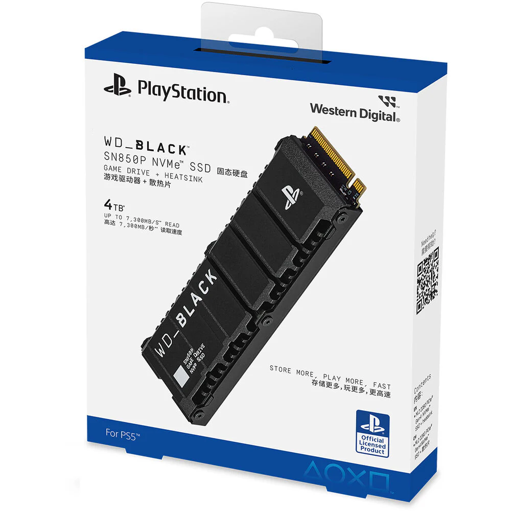 WD 4TB WD_Black SN850P M.2 NVMe SSD for PlayStation 5 - Image 4