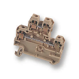 Weidmuller 059016 DK4Q/35 059016 DK4Q/35 DIN Rail Mount Terminal Block 4 Ways 26 AWG 10 6 mm² Screw 27 A