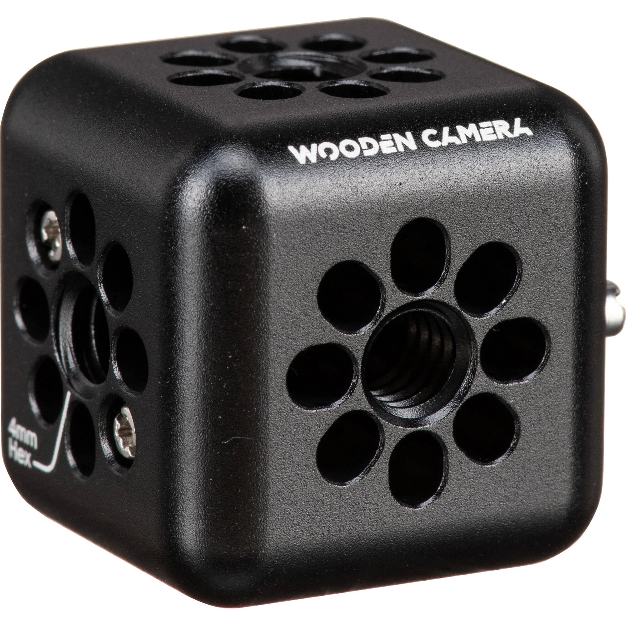 Wooden Camera Accessory Cube (3/8"-16 Screw, 1/4"-20 Threads) - Image 3