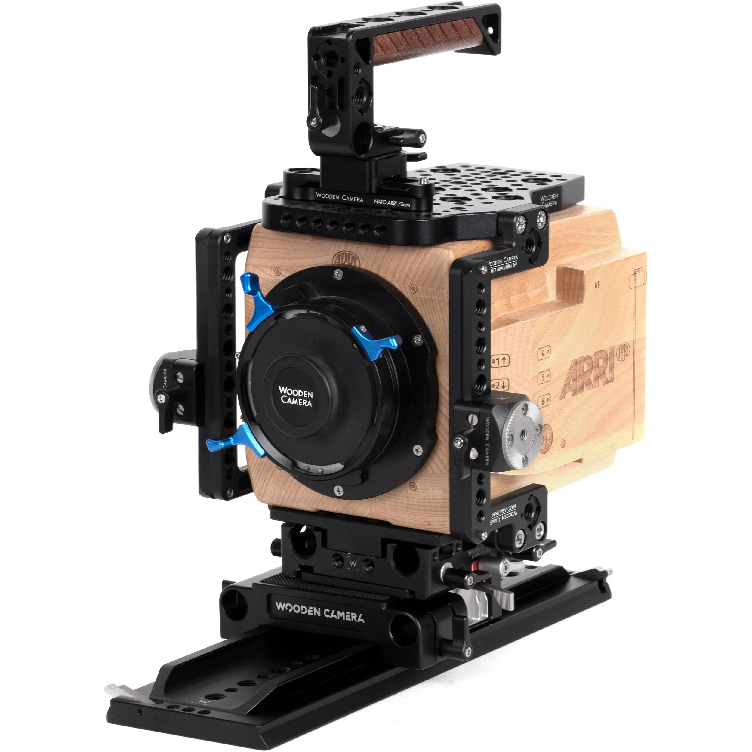 Wooden Camera Quick Release Bridgeplate (15mm Studio) - Image 6