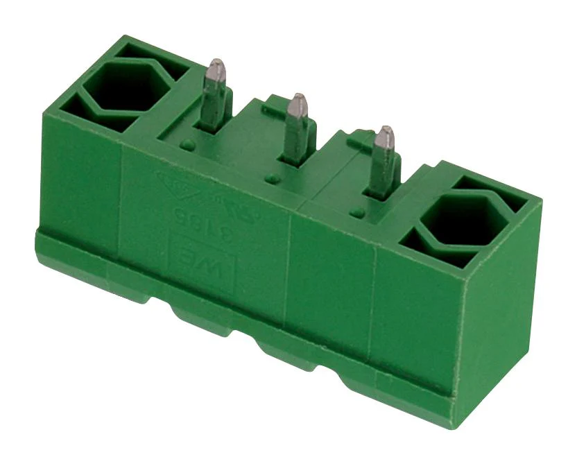 Wurth Elektronik 691318500002 691318500002 Terminal Block Header 5.08 mm 2 Ways 20 A 300 V Through Hole Vertical - Image 2