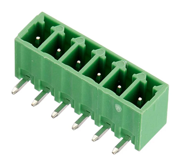 Wurth Elektronik 691322310007 691322310007 Terminal Block Header 3.81 mm 7 Ways 10 A 300 V Through Hole Right Angle - Image 2