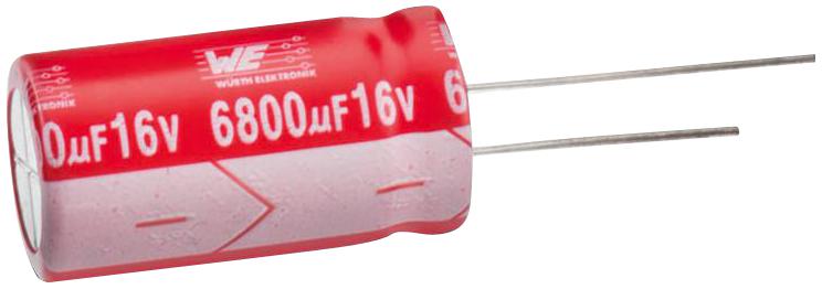 Wurth Elektronik 860040574006 860040574006 Electrolytic Capacitor 220 µF 35 V ± 20% Radial Leaded 7000 Hours @ 105°C Polar