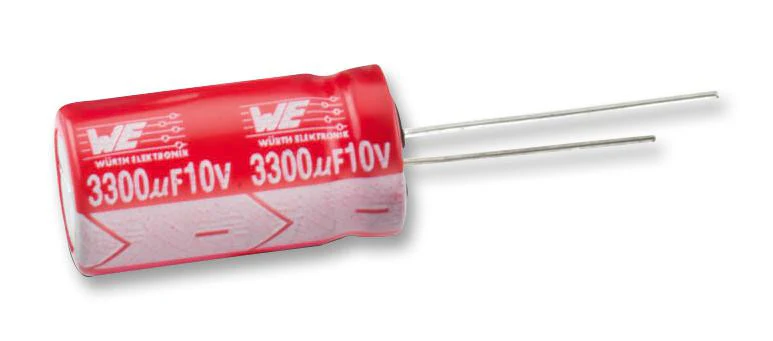 WURTH ELEKTRONIK 860040774002 Electrolytic Capacitor, 47 µF, 63 V, WCAP-ATUL Series, ± 20%, Radial Leaded, 8 mm