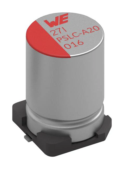 Wurth Elektronik 875075661009 Polymer Aluminium Electrolytic Capacitor 270 µF 35 V Radial Can - SMD 0.02 ohm New