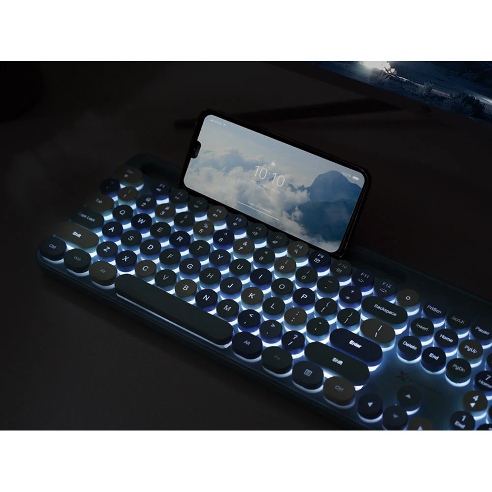 X9 Performance Colorful Wired Keyboard and Mouse Combo (Blue) - Image 3