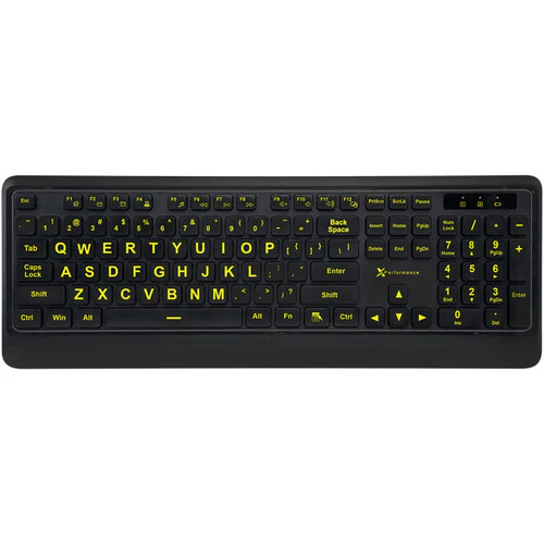X9 Performance Large Print Wireless Keyboard and Mouse Combo - Image 2