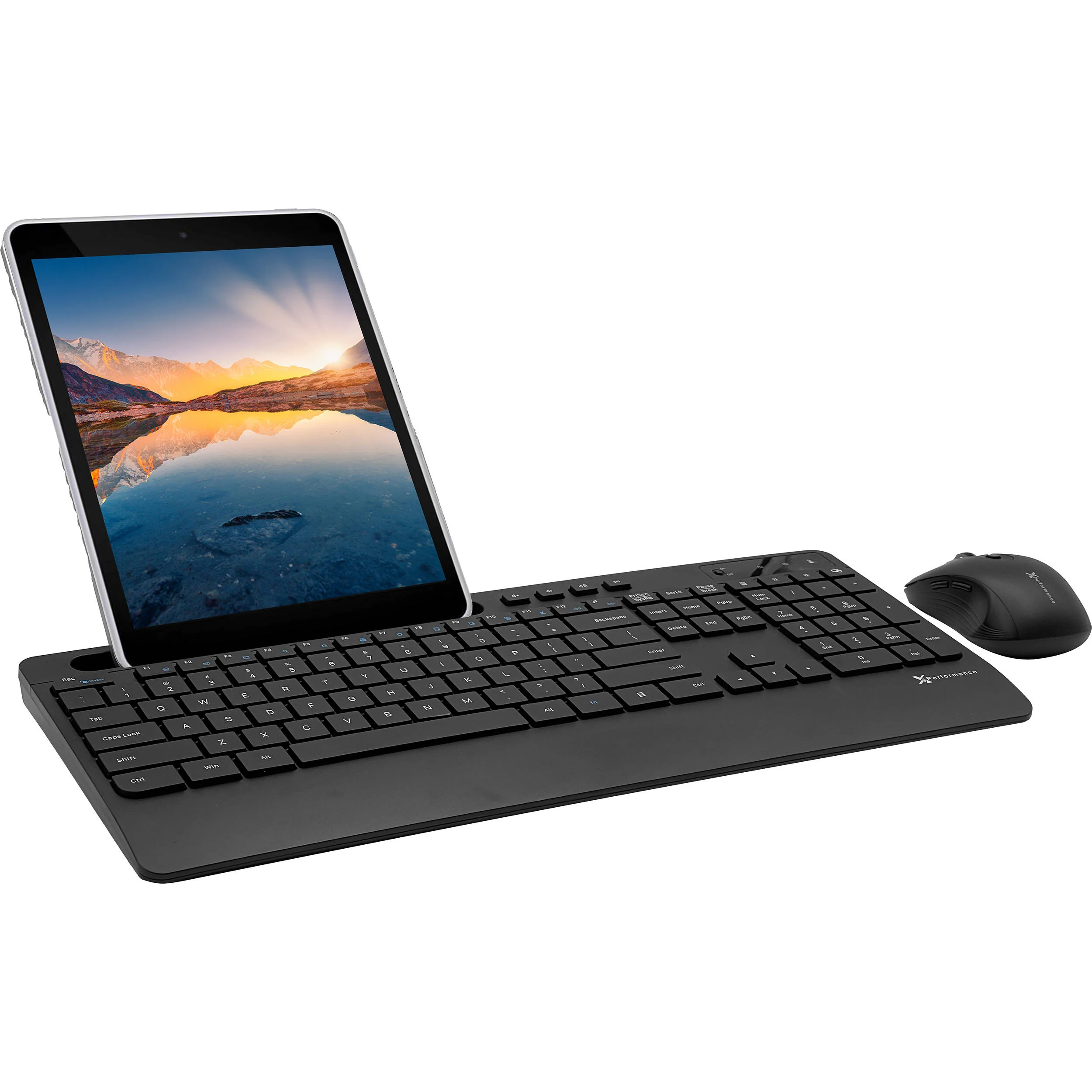 X9 Performance RF Wireless A+C Adapter Keyboard & Mouse Combo with Dock Slot - Image 2