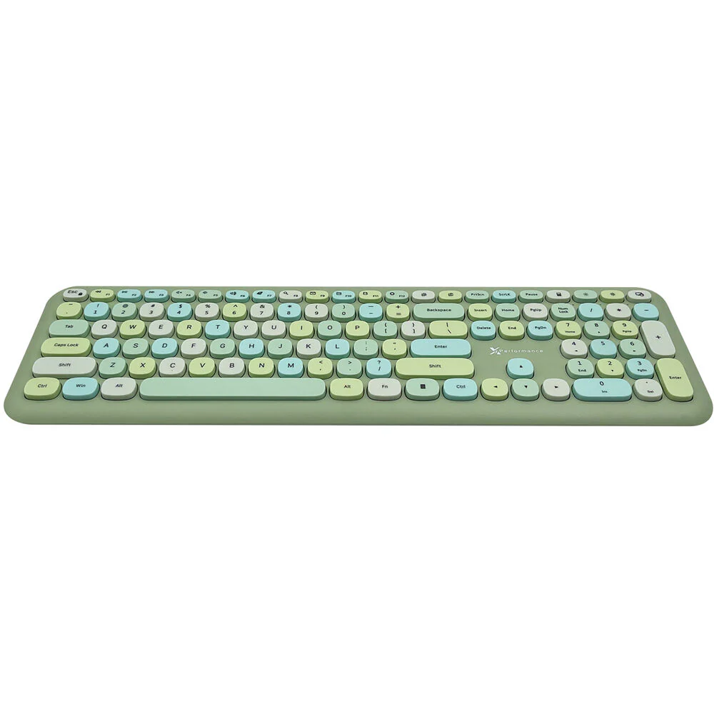 X9 Performance Wireless Keyboard and Mouse (Light Green) - Image 5