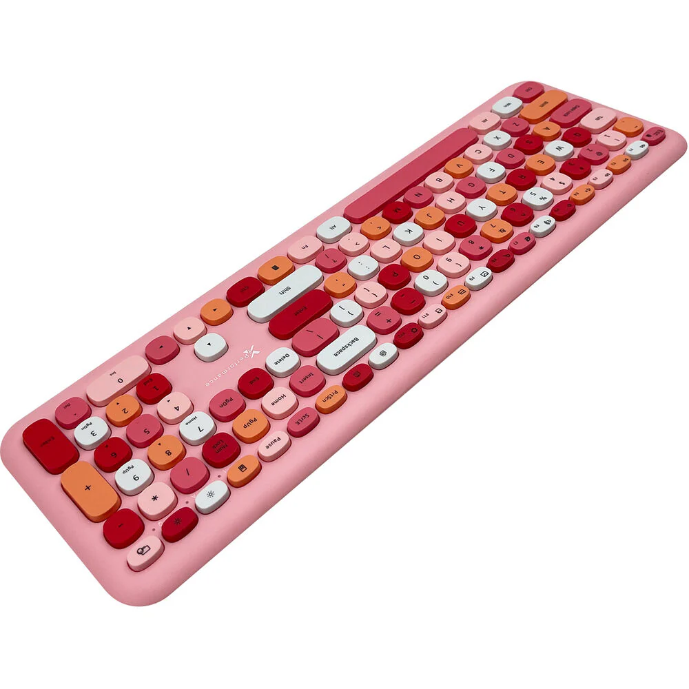 X9 Performance Wireless Keyboard and Mouse (Pink) - Image 4